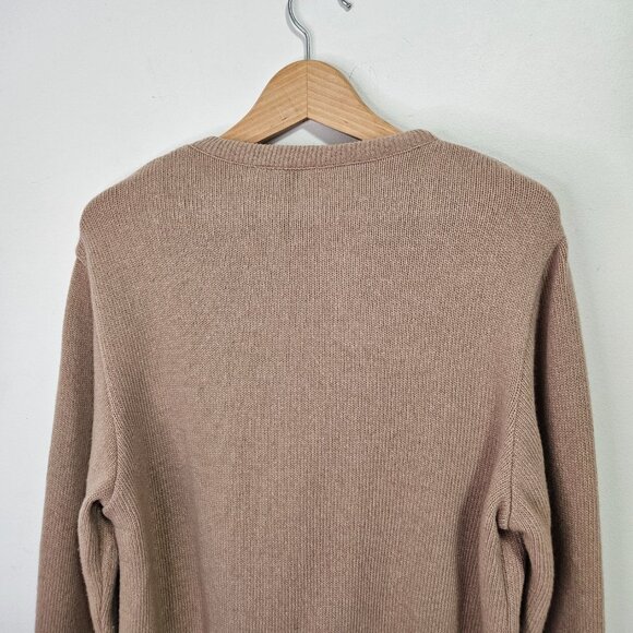 ANIAN The Cashmino Crewneck Sweater Sz L Unisex - Standard Fit - Wool Cashmere - Picture 8 of 10